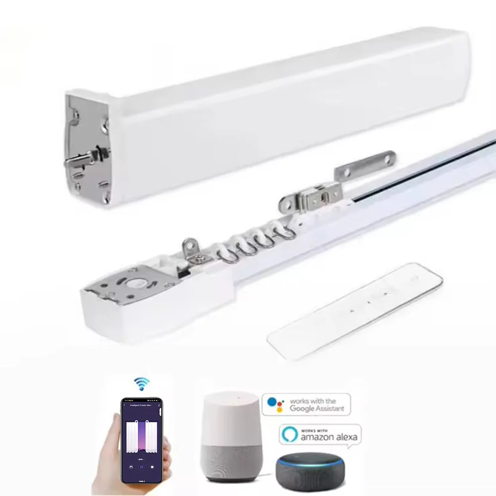 2024 система дистанционного управления zigbee с интеллектуальным шторным двигателем включая гусеничный риал для домашней автоматизации приложением smart life