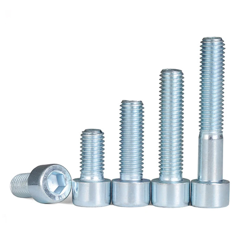 Chinese Factory Carbon Steel Hexagon Socket Head Bolt Allen Bolts Key Bolts DIN912 Zinc Plated