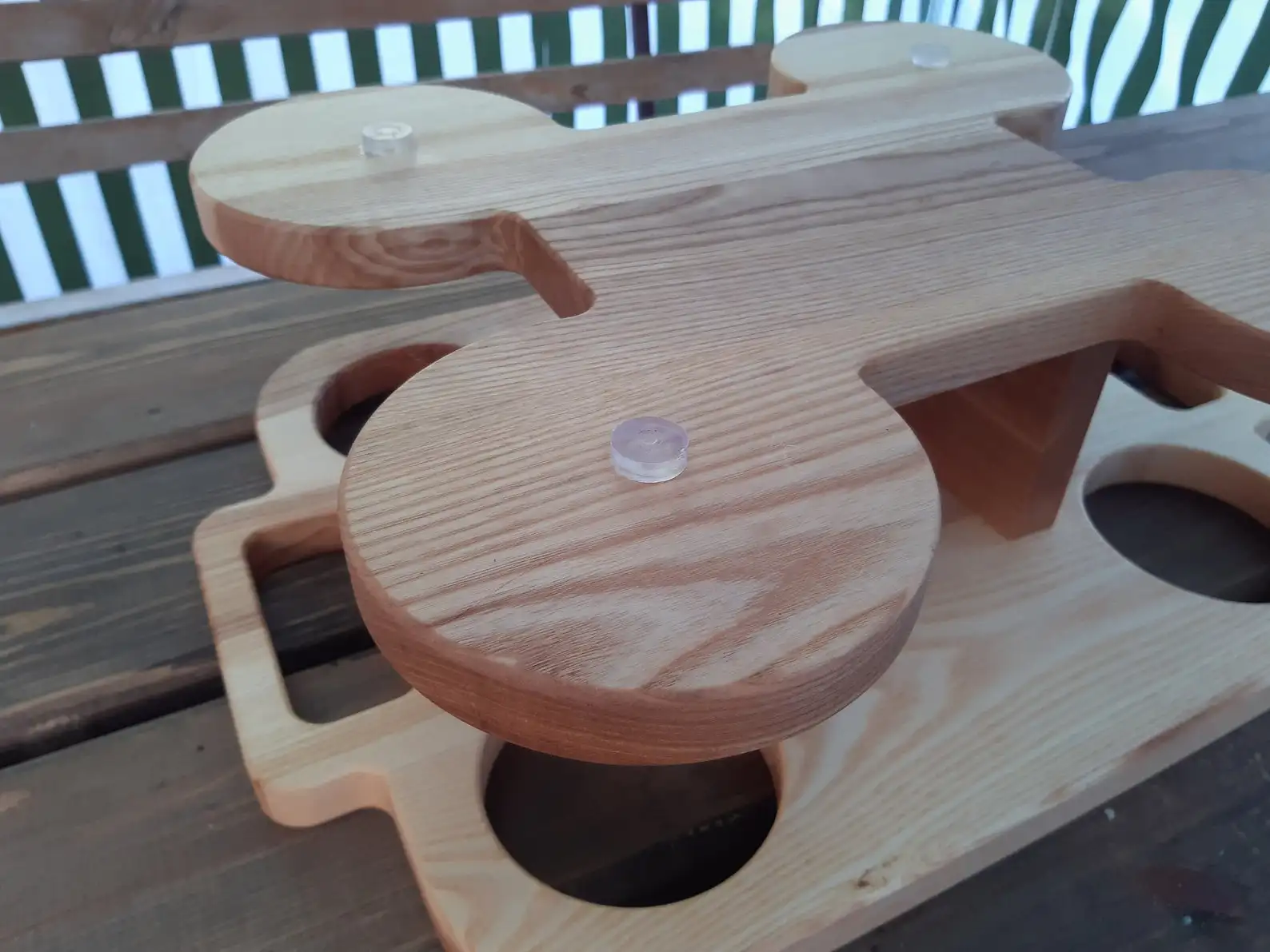2 Tiered party wooden Tray