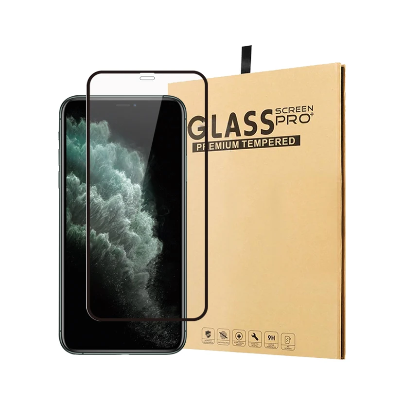 
China Manufacturer 3D Curved Full Cover Screen Protector Tempered Glass For iPhone 11 Screen Protector Pro Max 