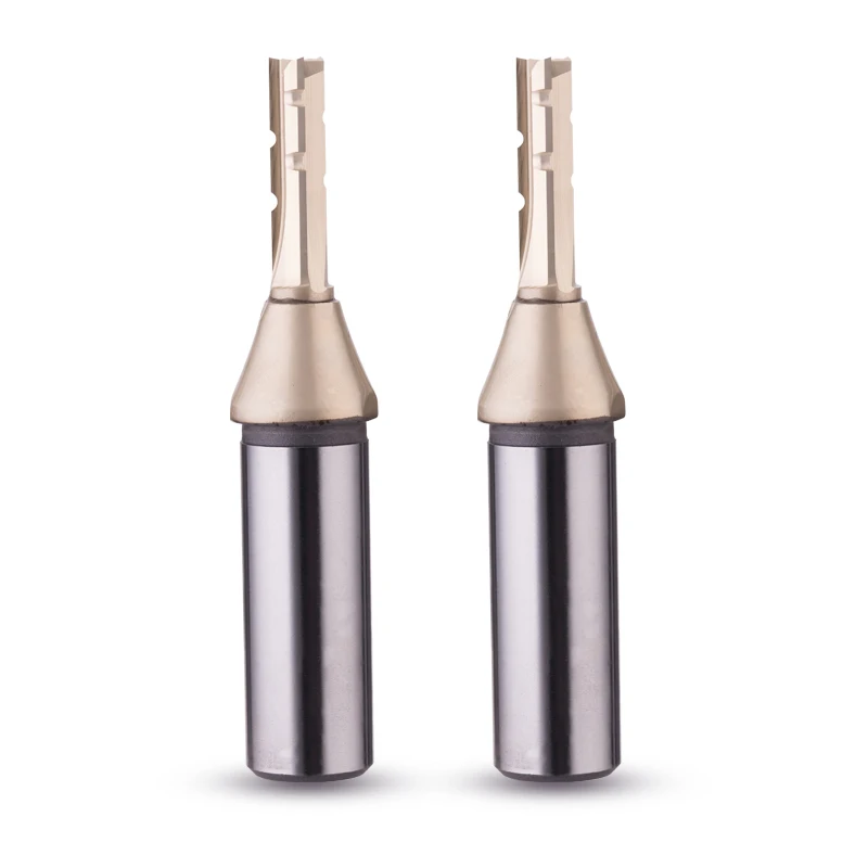 XGENL TCT Straight Router Bit for Solid Wood Milling Cutter Carbide Cnc Tools Cutting MDF Wood TUV