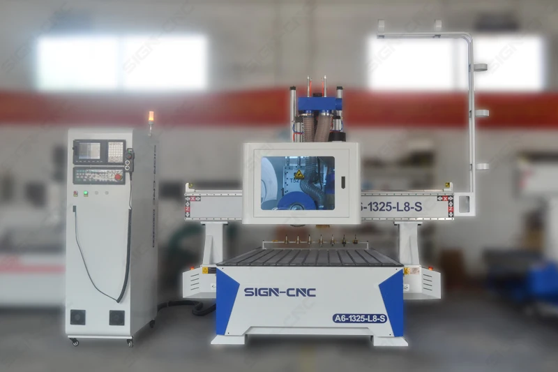 Jinan Sign CNC Завод Фрезерный Станок С ЧПУ По Дереву ATC Пилой 1325