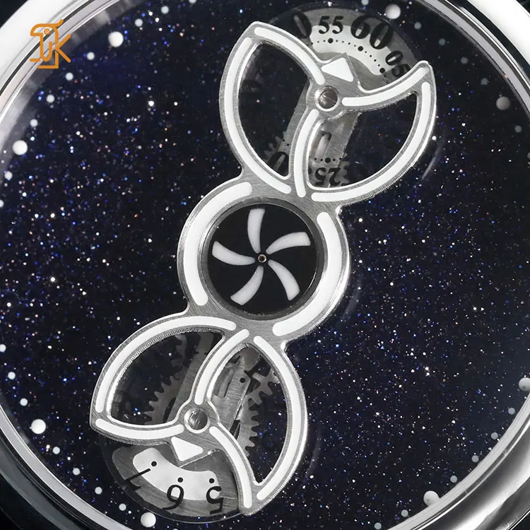 SANYIN Unique Rotating Mechanical Watches Luxury Original Designer Custom Brand Automatic Watches For Men Original Supplier