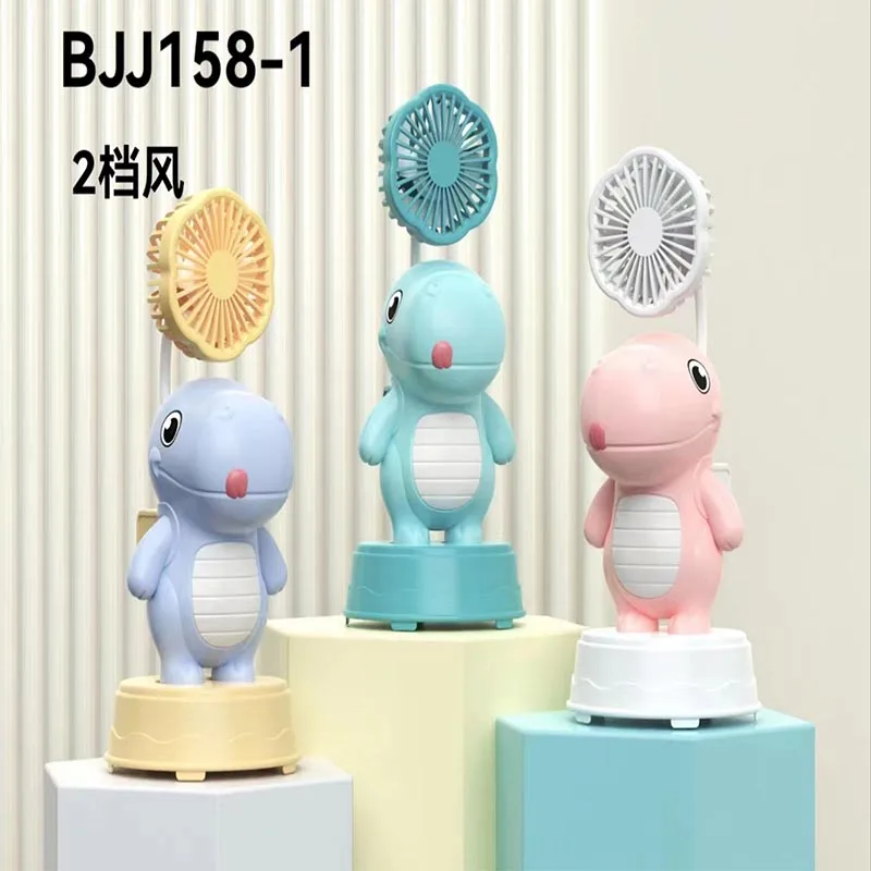 USB Charging Handheld Astronaut Mini Fan Portable Silent Foldable Plastic Fan Office Student RV Hotel Garage English Table