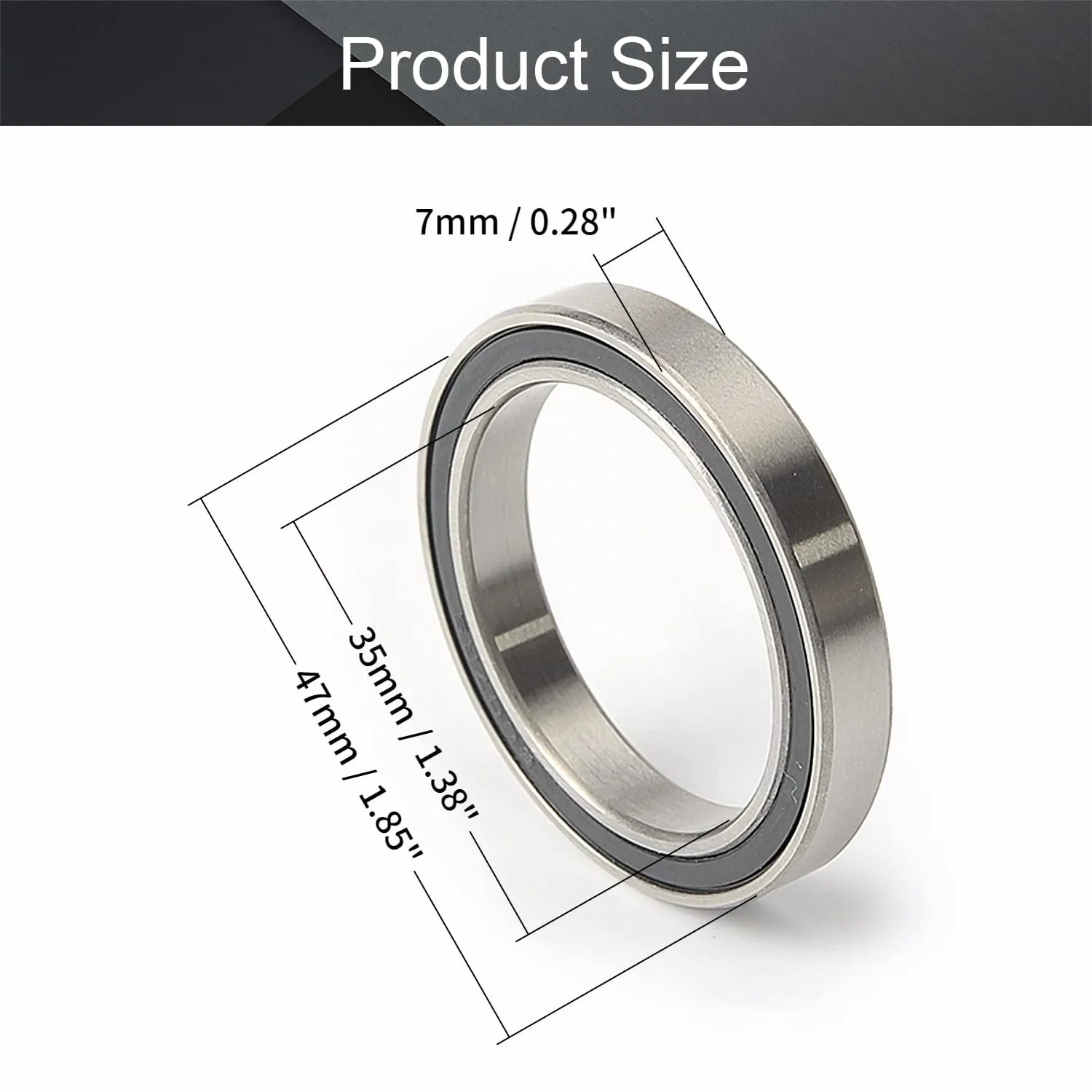 China Wholesale Metric Bearing 6800 6801 6802 6803 6804 6805 6806 6807 Bearing for Motorcycle Parts/Elevator Size 35*47*7 mm