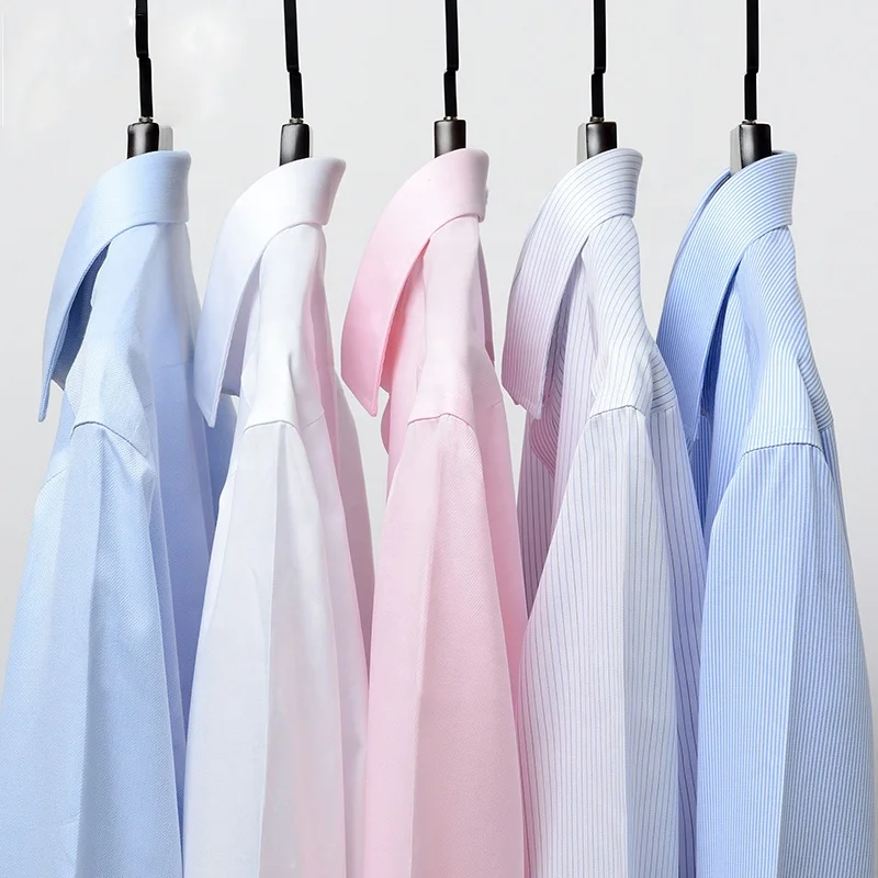 
Factory direct sale mens non iron 100% cotton business formal office tuxedo shirts 