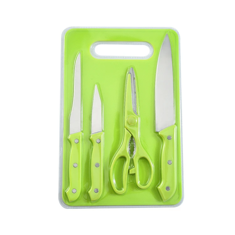 
Factory Sale Various Widely Used Knife Set Stainless Steel Chopping Board Knives 