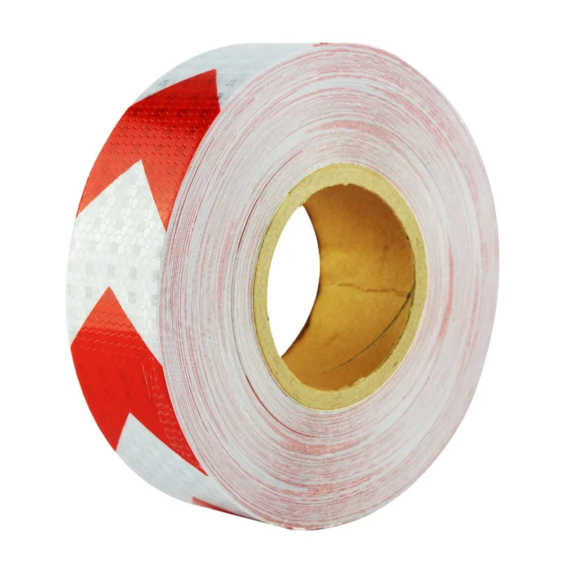 Wholesale Red White White/Red Arrow 5 Cm Pet And 0 Dot M Aero Intensity Y Reflecting Grey Reflective Tape