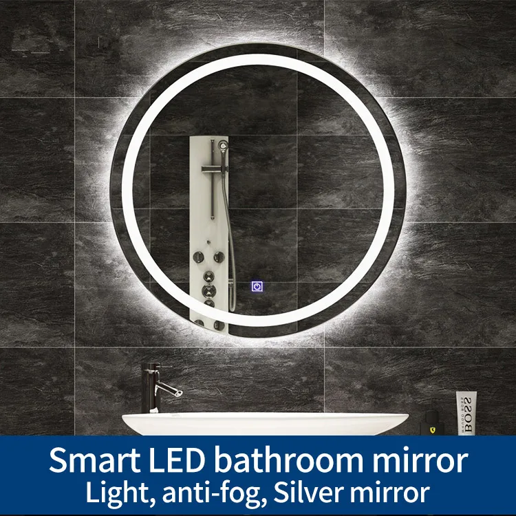 
Wholesale Hotel House Decorative Frameless Bathroom Mirror Mirror Light Anti-Fog Bathroom Mirror 