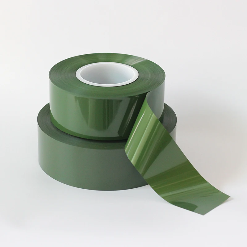 Factory supplier Polyethylene terephthalate PET film green crystal membrane 75um thin film