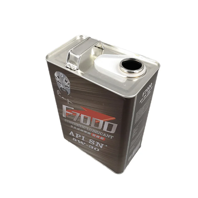 Tin Cans Oil Engine Can 4liter Tin Cans 1L Motor Oil Canister