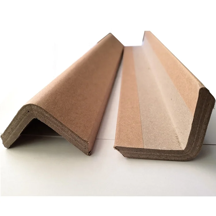 1000*50*50*5mm transport protector carton protect white cardboard corner protection for packaging