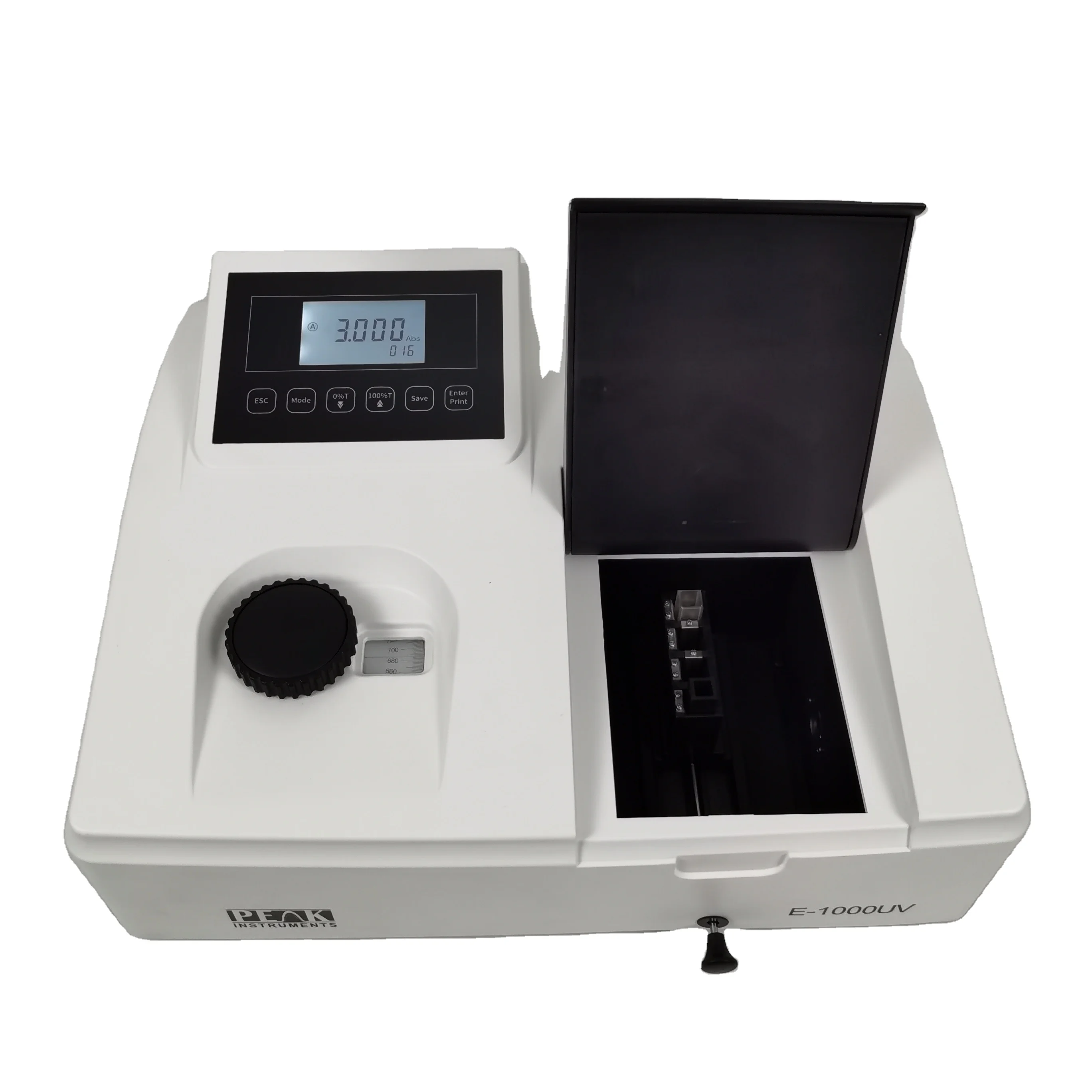 Пиковая инструменты E-1000 передвижная буровая установка для UV видимый спектрофотометр