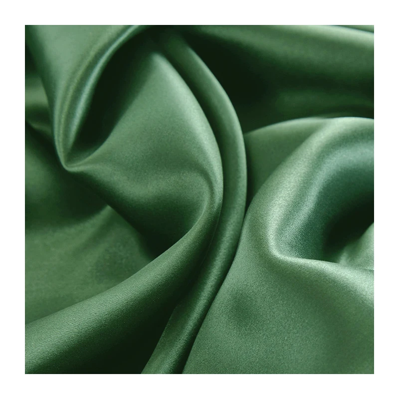 China Silk 22mm 100% Mulberry Silk Satin Fabric Many Colors In Stock 22 Momme 100% Pure Silk Fabric