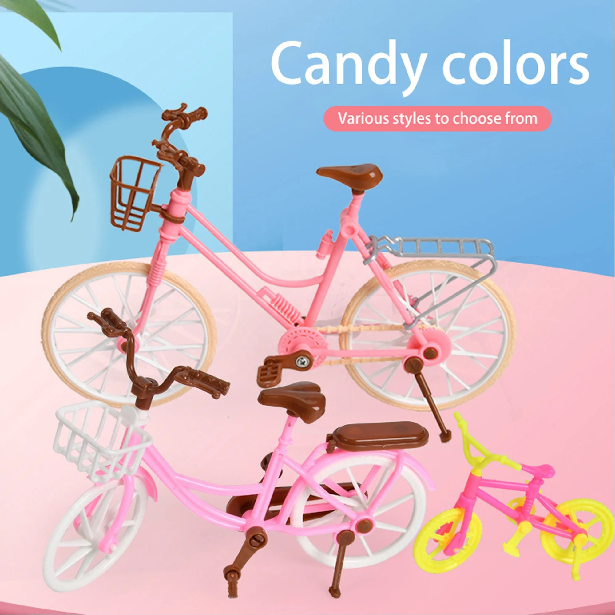 Best-selling Dollhouse Accessories miniature mini  bike for 1/6 scale dolls