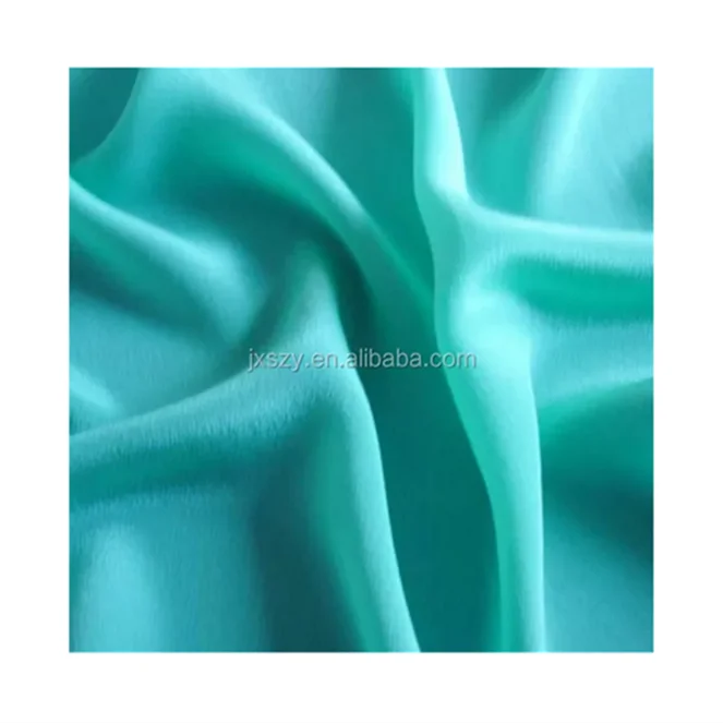 elastane crepe silk / elastane silk crepe pure silk crepe fabric