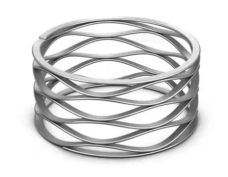 Factory customized Specialize Manufacturing flat Wave Spring Compression Spring Stainless Steel