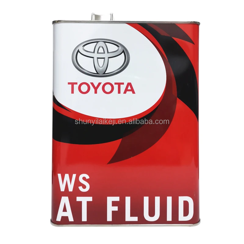 Toyota transmission oil ATF WS wave transmission oil lubricating oil iron barrel 4L