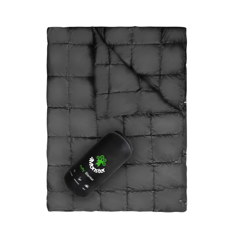 Складное легкое пуховое одеяло, переработанное водонепроницаемое, для путешествий, пикника, походов на открытом воздухе