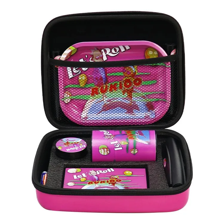 tobacco rolling machine Set multi-cloth package full color 8-piece tray cigarette machine set