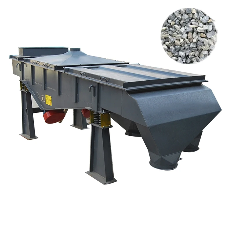 Powder Linear Oscillating Screen Chemical industrial vibration Sieve Machine