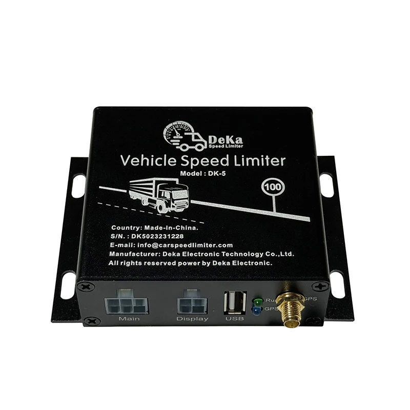 Good Quality Electronic Mechanical speed limiter DK-5 vehicle speed governor devices for School bus/trucks/cars