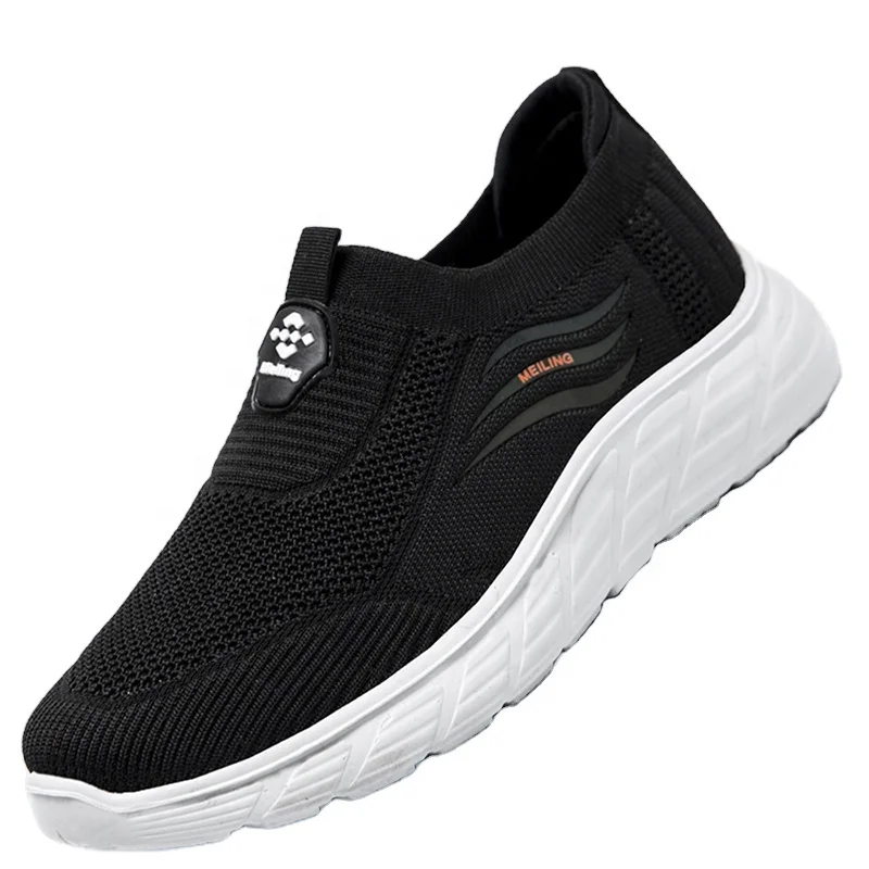 Men fashion Sneakers Comfortable Mesh Upper Lightweight and Walking Style Spot Shoes Men Casual Shoes