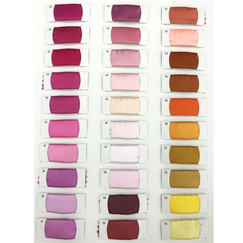 100% twisted polyester bridal matte satin fabric