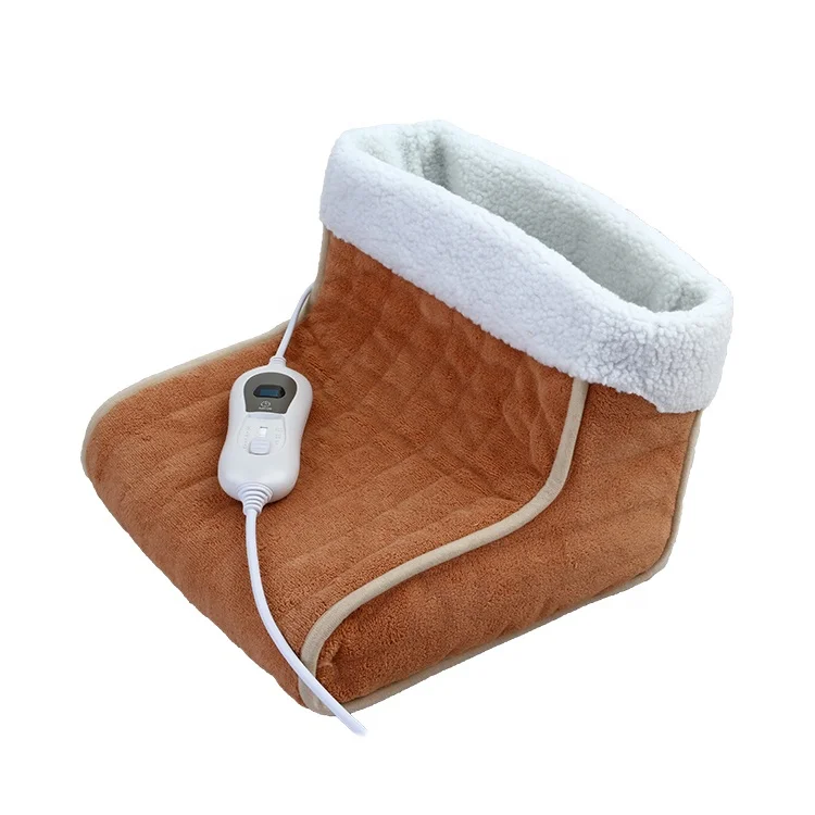 OEM Therapy Auto Shut Off and 3 Temperature Setting Electric Foot Warmer Fast Heating with CE/GS Certificate