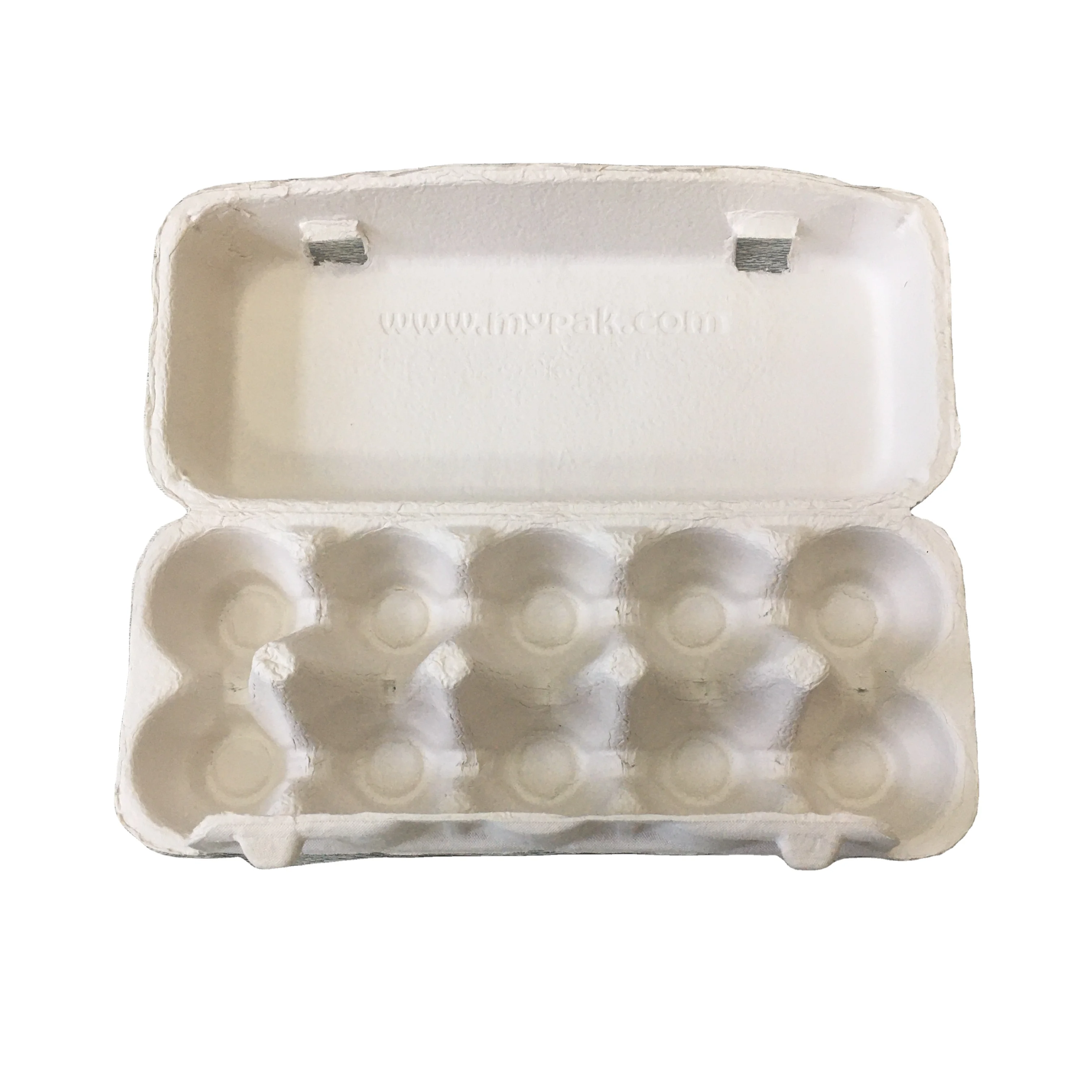 Eco-friendly egg tray  catton of 10 pulp molded box for egg