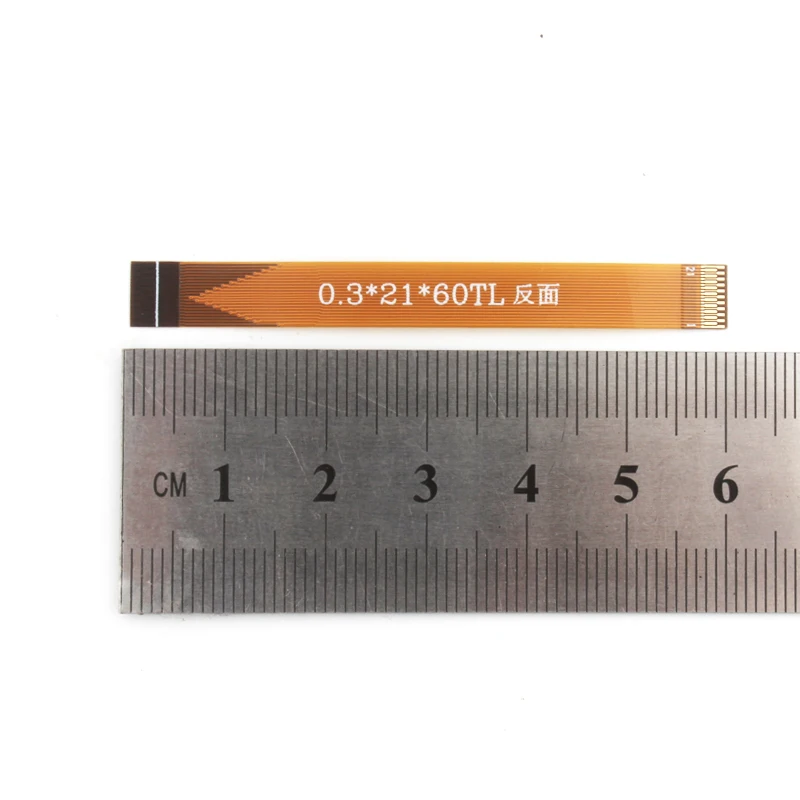  FFC Jumper FPC Гибкий плоский кабель 0 3 мм Шаг 21pin длина 60 позолоченный