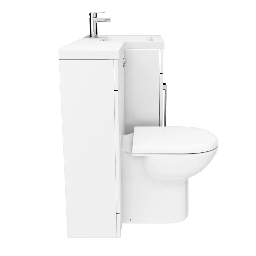 Hot Sale Multi-functional New Cheap Wooden Bathroom Furniture with Double Door Durable Bathroom Vanity(without Sink)