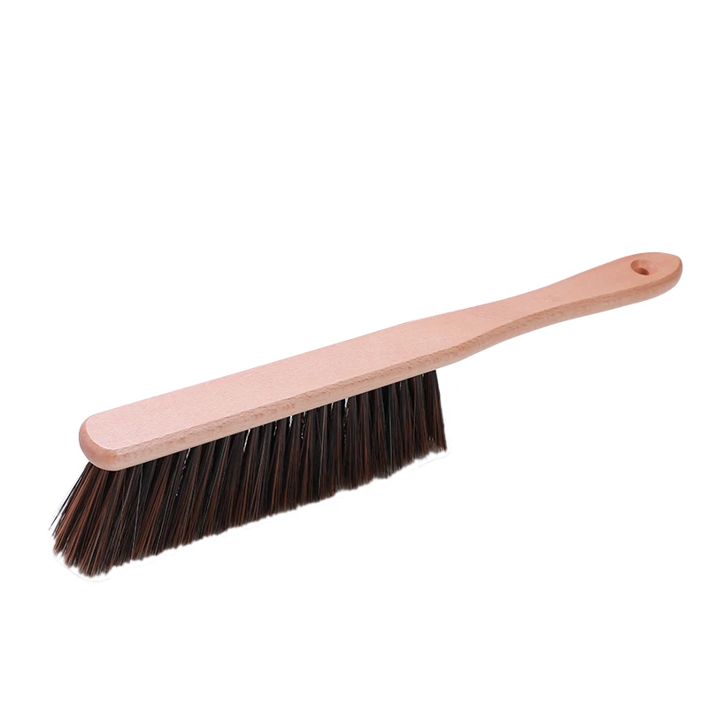 Wooden Handle Brush Hand Broom Household Cleaning Brushes Soft Bristles Dusting Brush for Bed
