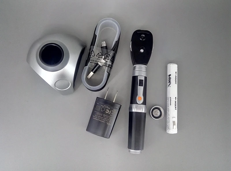 Rechargeable Ophthalmoscope Set