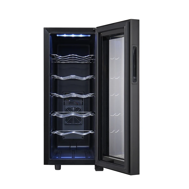 Best Small Coolers 2 Bottle Wine Cellars High Quality Thermoelectric Wine Fridges for Sale Single Glass Door Mini CB CE ETL 5-18