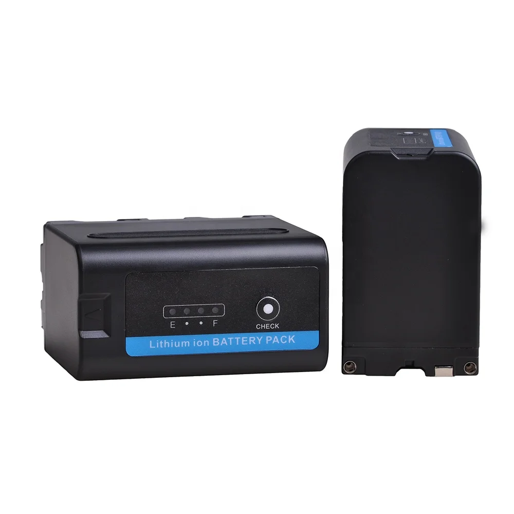 
NP-F960Pro F970Pro F930 F950 F960 F970 Pro Camera Battery with LED Power Indicator for Sony MC1500C 190P 198P HD1000C 