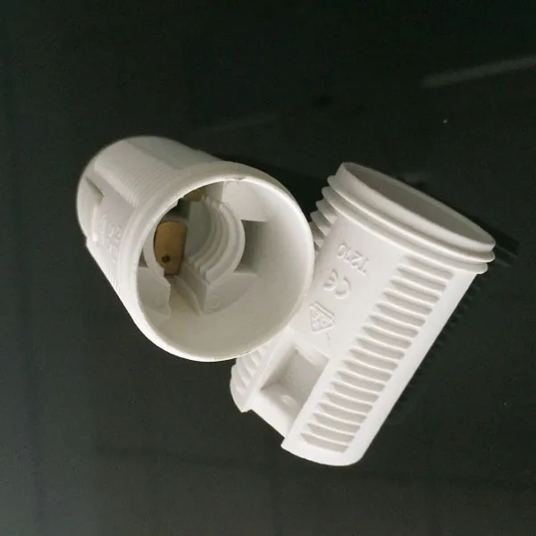 Factory sales VDE SAA E14 plastic fluorescent lamp socket