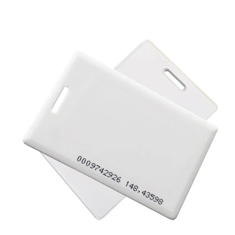 125Khz EM4100 RFID Identification ID Card 125khz Thick Card 125Khz TK4100 T5577 Access rfid card