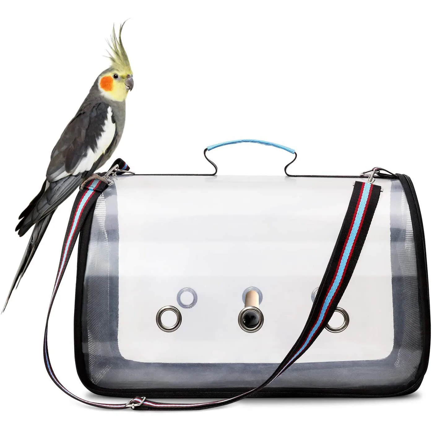 Lightweight Breathable Portable Folding Single Shoulder Pet Travel Parrot bird cage bag bird cage parrot cage