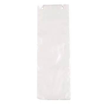 100% Biodegradable HDPE / LDPE Plastic Newspaper Bag With Cardboard Header