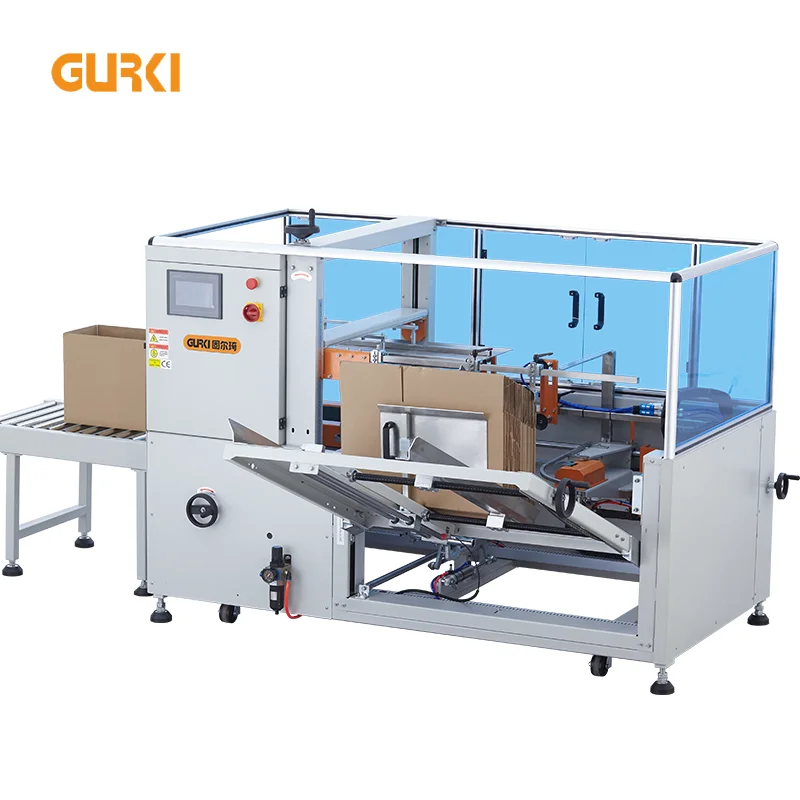 GURKI Factory Supply Carton Erector And Packing Machine With Ce Certificates