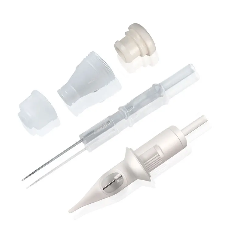 BIGWASP Best Quality White M1 Disposable  Permanent Tattoo Cartridges Needles
