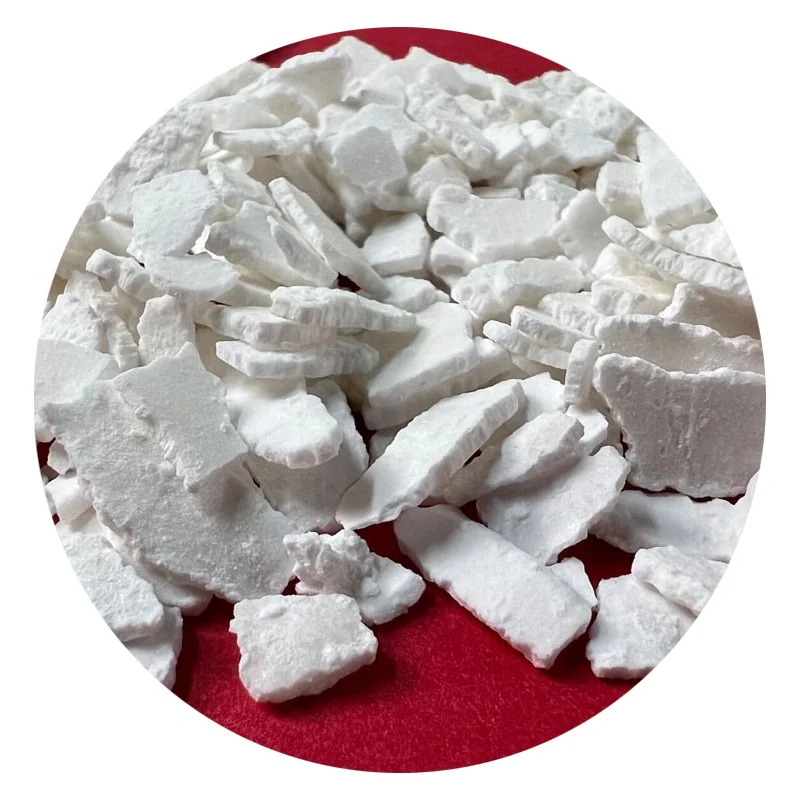 calcium chloride 74% min. flake pufusion in multi effect evaporator for concrete snow removal activator