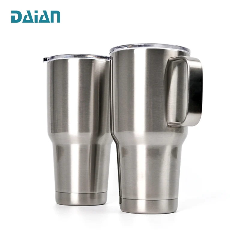 Hot Sale Stainless Steel Handle Tumbler 30oz Tumbler Metal Cup Custom Cup