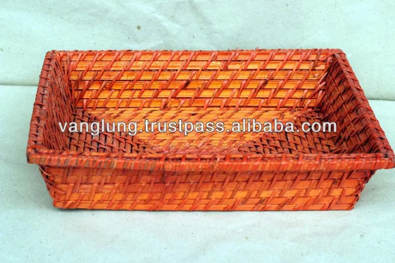 2023 Design 100% Handmade  Retangular Serving Trays Decorative Tray For Food Table Made In Vietnam