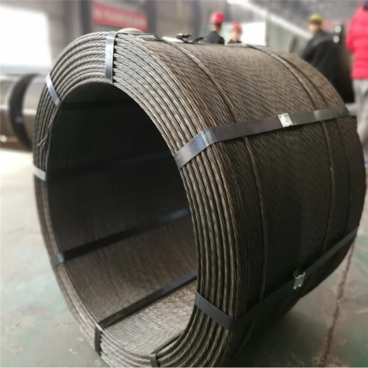 12.7mm/15.24mm  1860mpa prestressing pc steel strand price ASTM A416