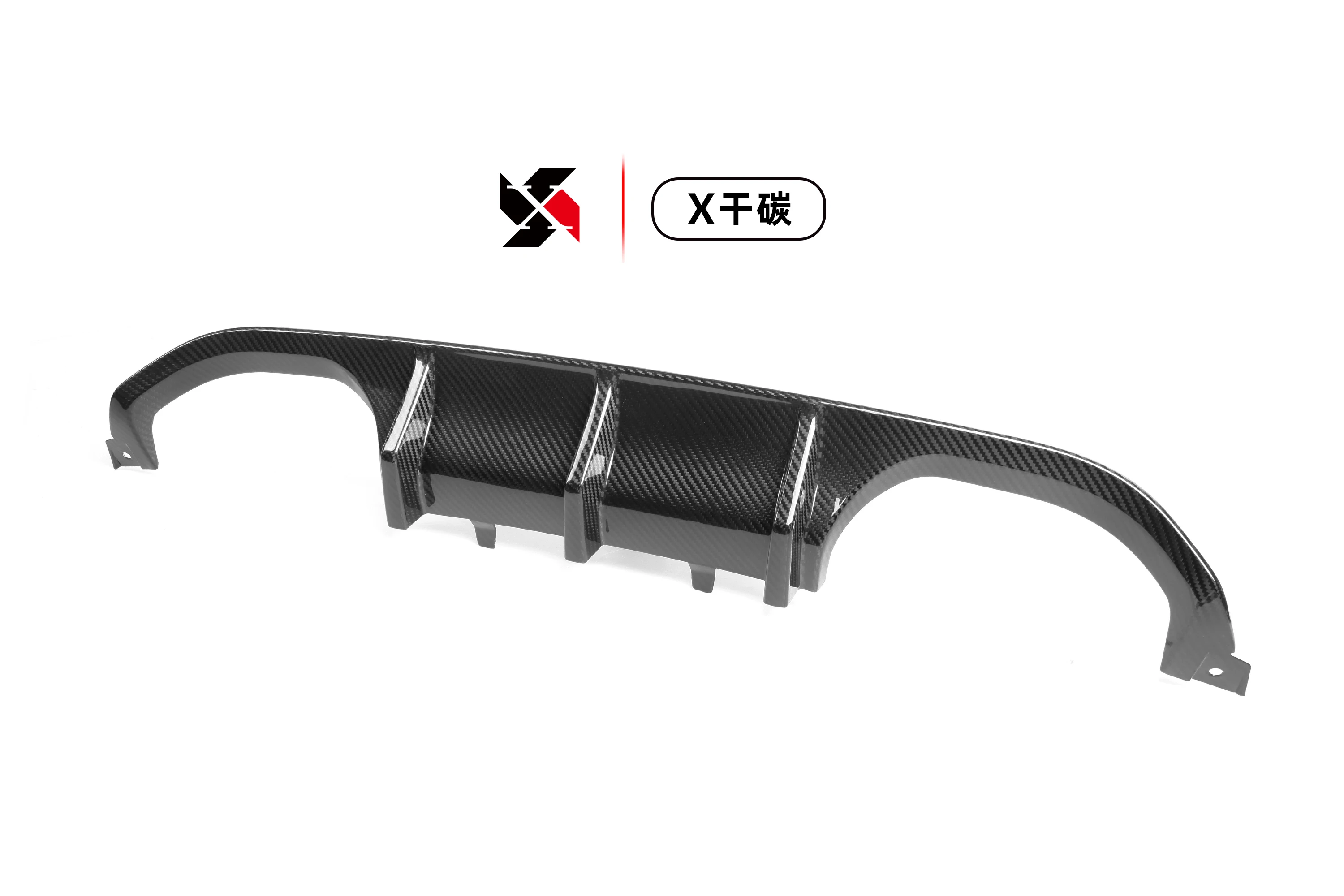 Dry Carbon Fiber MP Style Rear Bumper Lips Fins Spoiler Winglet Splitter Diffuser for BMW M3 M4 F80 F82 F83 2014+