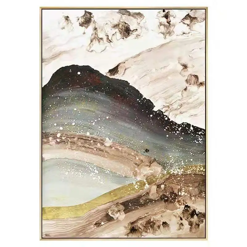 Abstract Landscape Paintings Wall Art Decoration Mountain Oil Paintings On Canvas