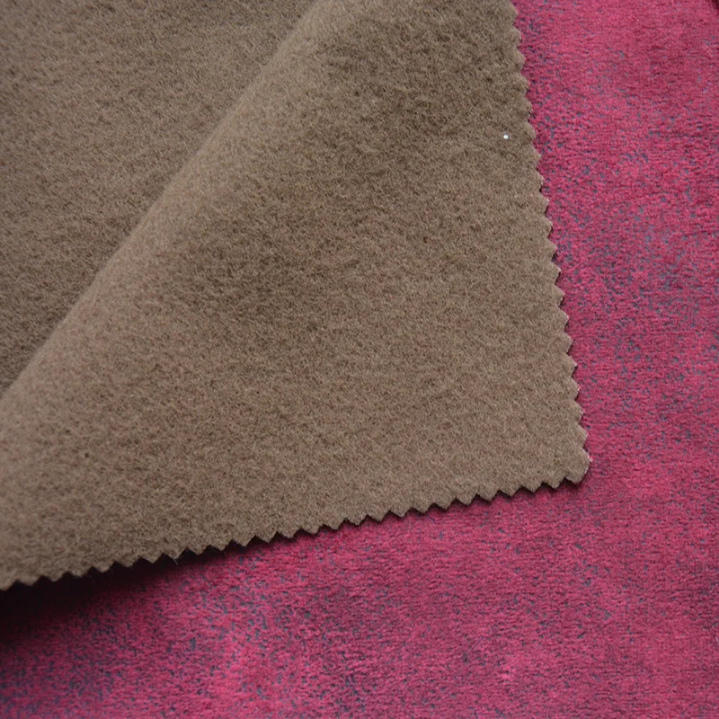 
100% polyester hot sale plain flocked velvet fabric for antique furniture 