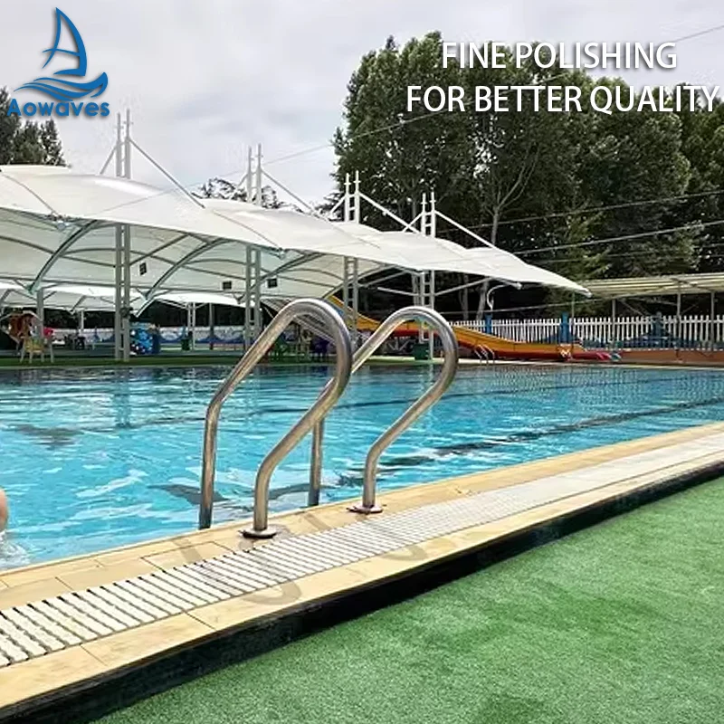 SF Series Swimming Pool Accessories Ladders 2 Step Stainless Steel 304 Thicken Swimming Pool Safety Ladder